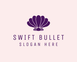 Purple Beauty Shell logo design