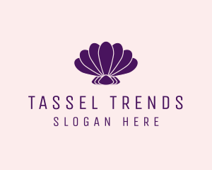 Purple Beauty Shell logo design