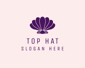 Purple Beauty Shell logo design