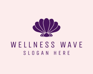 Purple Beauty Shell logo design