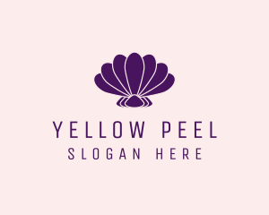 Purple Beauty Shell logo design