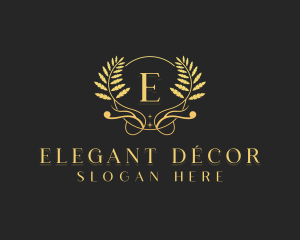 Elegant Floral Boutique logo design