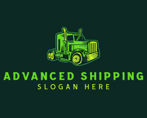 Trucking Freight Cargo Logistics logo