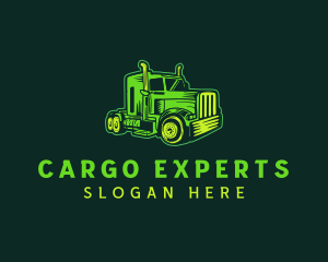 Trucking Freight Cargo Logistics logo
