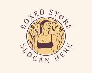 Flower Woman Lingerie logo design