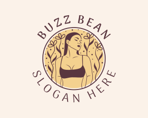 Flower Woman Lingerie logo design