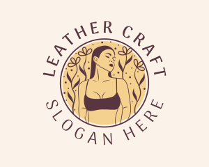 Flower Woman Lingerie logo design