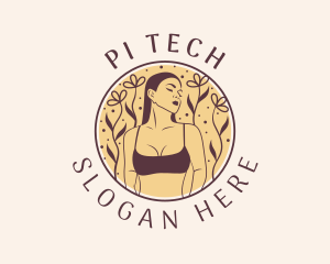 Flower Woman Lingerie logo design