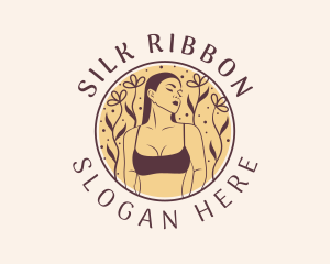 Flower Woman Lingerie logo design