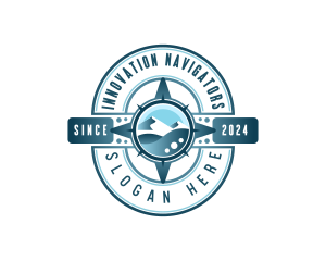 Mountain Compass Travel logo design