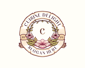 Elegant Floral Boutique Logo