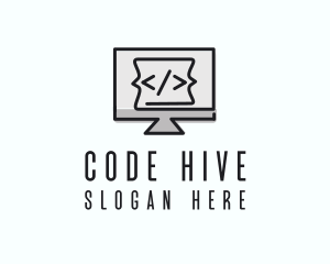 Code Computer Monitor logo