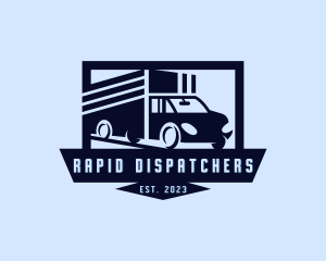 Cargo Truck Dispatch logo design