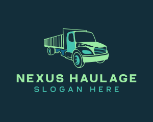 Transportation Truck Vehicle logo design