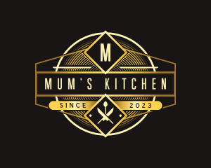 Luxury Kitchen Restaurantt logo design