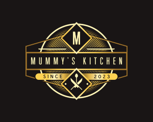 Luxury Kitchen Restaurantt logo design