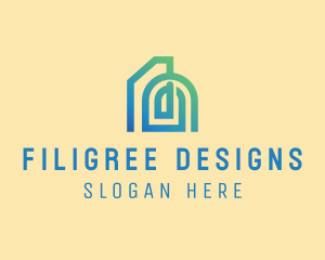 Arch Building Design  logo design