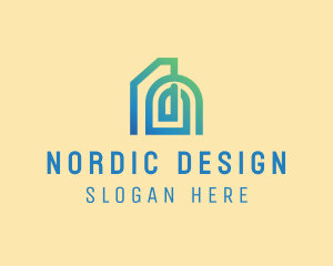 Arch Building Design  logo design