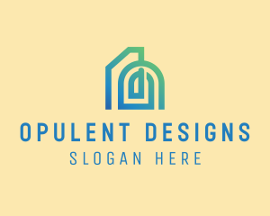 Arch Building Design  logo design