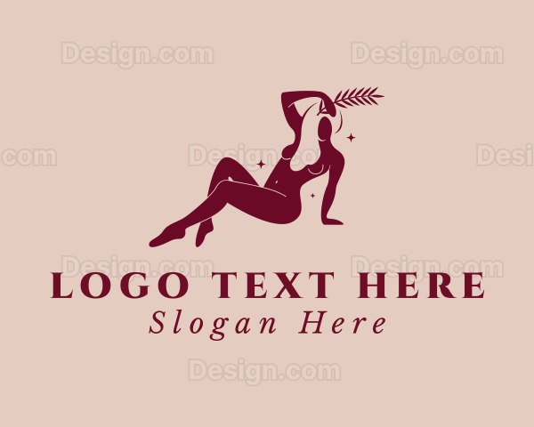 Nature Erotic Woman Logo