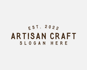 Simple Hipster Craft logo