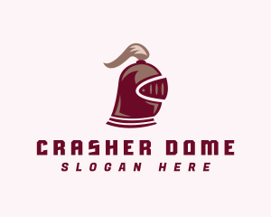 Medieval Knight Helmet logo