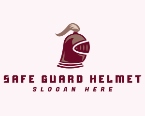 Medieval Knight Helmet logo