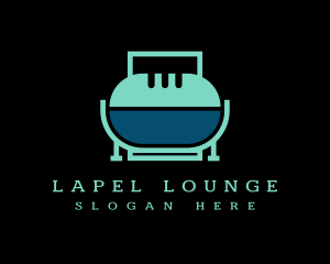 Microphone Music Lounge logo design