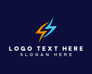 Lightning Flash Power Logo