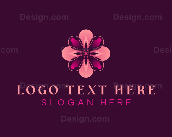 Flower Bloom Beauty Logo