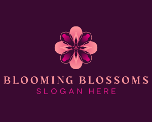 Flower Bloom Beauty logo design