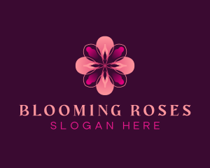 Flower Bloom Beauty logo design