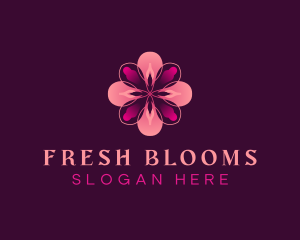 Flower Bloom Beauty logo design