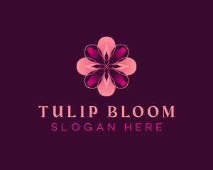 Flower Bloom Beauty logo design