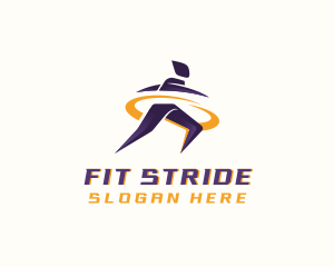 Athlete Marathon Runner logo