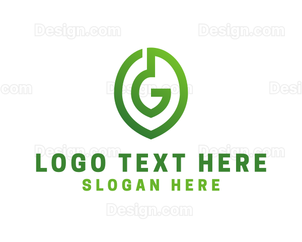 Green G Leaf Logo