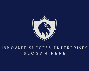 Shield Lion Enterprise  logo design