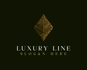 Luxury Pyramid Triangle logo design