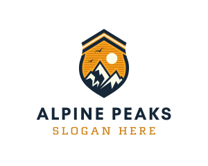 Mountain Explorer Peak logo design