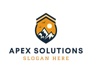 Mountain Explorer Peak logo design