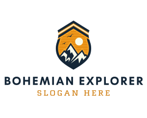 Mountain Explorer Peak logo design