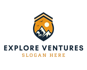 Mountain Explorer Peak logo design