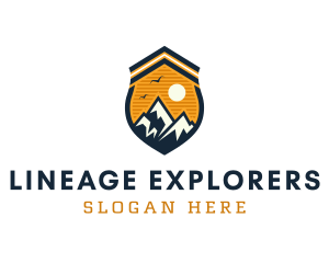 Mountain Explorer Peak logo design