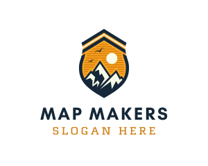 Mountain Explorer Peak logo design