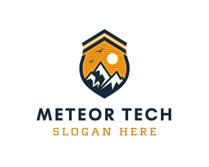 Mountain Explorer Peak logo design