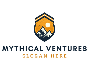 Mountain Explorer Peak logo design