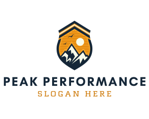 Mountain Explorer Peak logo design