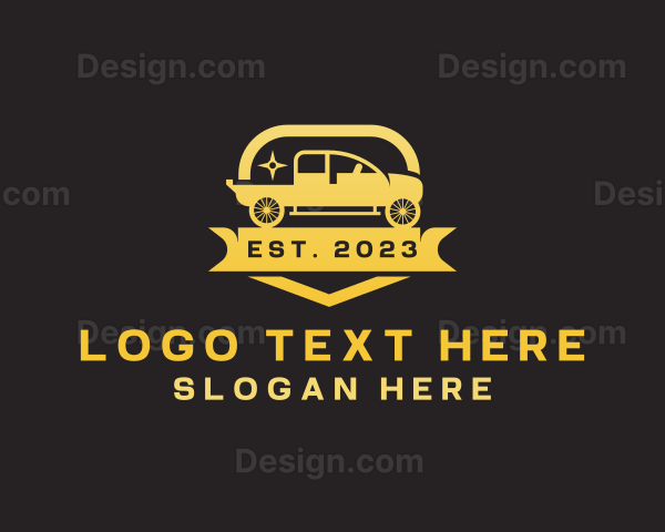 Automotive Pickup Car Logo