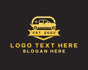 Automotive Pickup Car logo