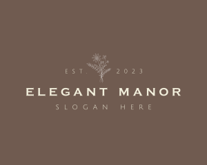 Elegant Luxe Bouquet logo design